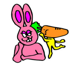 Hip Rabbit sticker #10928817
