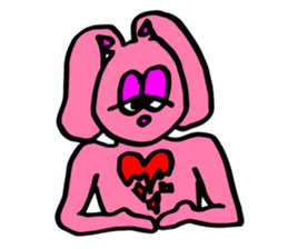 Hip Rabbit sticker #10928842