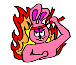 Hip Rabbit sticker #10928847