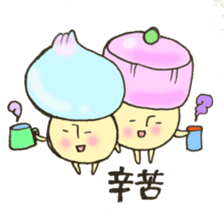 Mr. China edition mushroom sticker #10928958