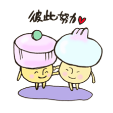 Mr. China edition mushroom sticker #10928966