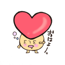 Heart mushroom sticker #10929145