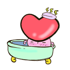 Heart mushroom sticker #10929177