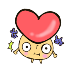 Heart mushroom sticker #10929207