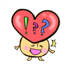 Heart mushroom sticker #10929213