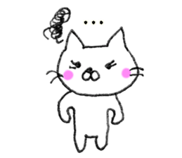 the strange cat2 sticker #10929223