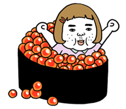 Ugly but charming woman emotional ver. sticker #10929580