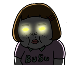 Ugly but charming woman emotional ver. sticker #10929589