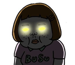 Ugly but charming woman emotional ver. sticker #10929589