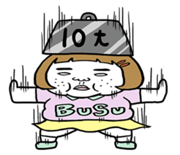 Ugly but charming woman emotional ver. sticker #10929594