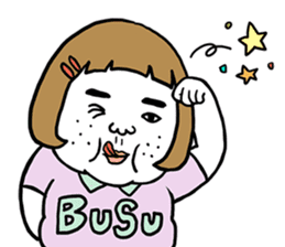 Ugly but charming woman emotional ver. sticker #10929603