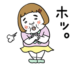 Ugly but charming woman emotional ver. sticker #10929604