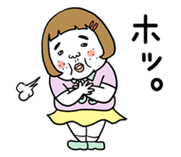 Ugly but charming woman emotional ver. sticker #10929604