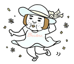 Ugly but charming woman emotional ver. sticker #10929610