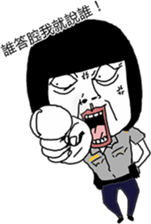 I AM CHU DA CHIN sticker #10929703