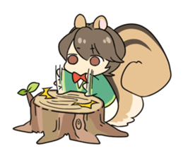 Squirrel boy sticker #10929744