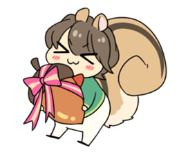 Squirrel boy sticker #10929756