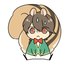 Squirrel boy sticker #10929766