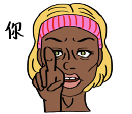 HELLO ! One word stickers. sticker #10929862