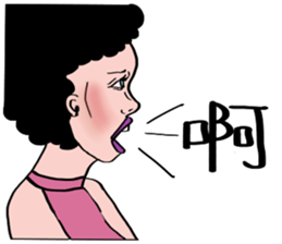 HELLO ! One word stickers. sticker #10929876