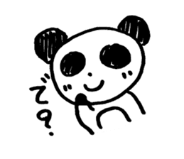 TEBUKURO Panda sticker #10929996