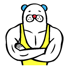 Muscle bear !