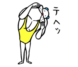 Muscle bear ! sticker #10930126