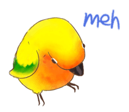 Cutie Pie the birdy family sticker #10930456