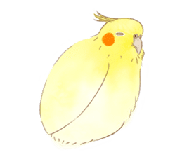 Cutie Pie the birdy family sticker #10930461