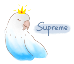 Cutie Pie the birdy family sticker #10930463