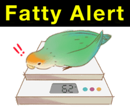 Cutie Pie the birdy family sticker #10930464