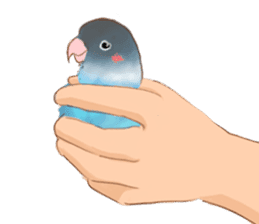 Cutie Pie the birdy family sticker #10930471