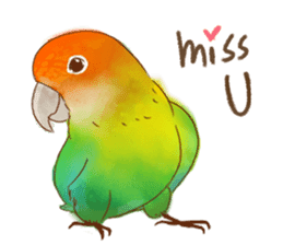 Cutie Pie the birdy family sticker #10930474