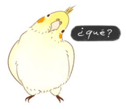 Cutie Pie the birdy family sticker #10930486