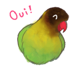 Cutie Pie the birdy family sticker #10930489