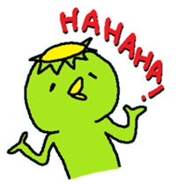 kawaii kappa2 sticker #10930656