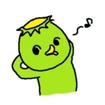 kawaii kappa2 sticker #10930674