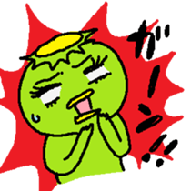 kawaii kappa2 sticker #10930690