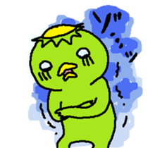 kawaii kappa2 sticker #10930691