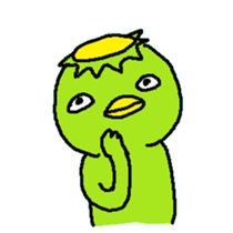 kawaii kappa2 sticker #10930695