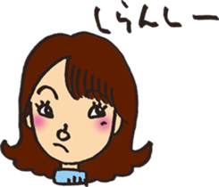 a little cheeky gal sticker #10930696