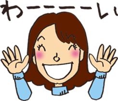 a little cheeky gal sticker #10930713