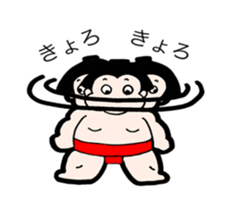 Daily life of sumo wrestlers. 2 sticker #10930875