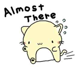Tiny Kitty (English Version) sticker #10931223