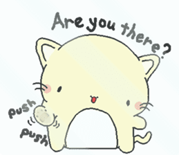 Tiny Kitty (English Version) sticker #10931231