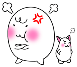 Shiromaru & Chibimaru 2 sticker #10931377