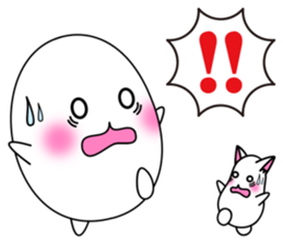 Shiromaru & Chibimaru 2 sticker #10931380