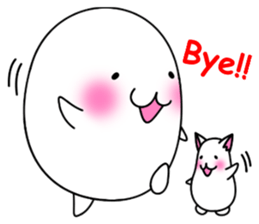 Shiromaru & Chibimaru 2 sticker #10931394