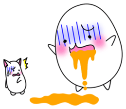 Shiromaru & Chibimaru 2 sticker #10931399