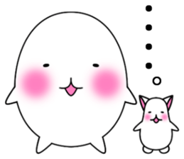 Shiromaru & Chibimaru 2 sticker #10931400